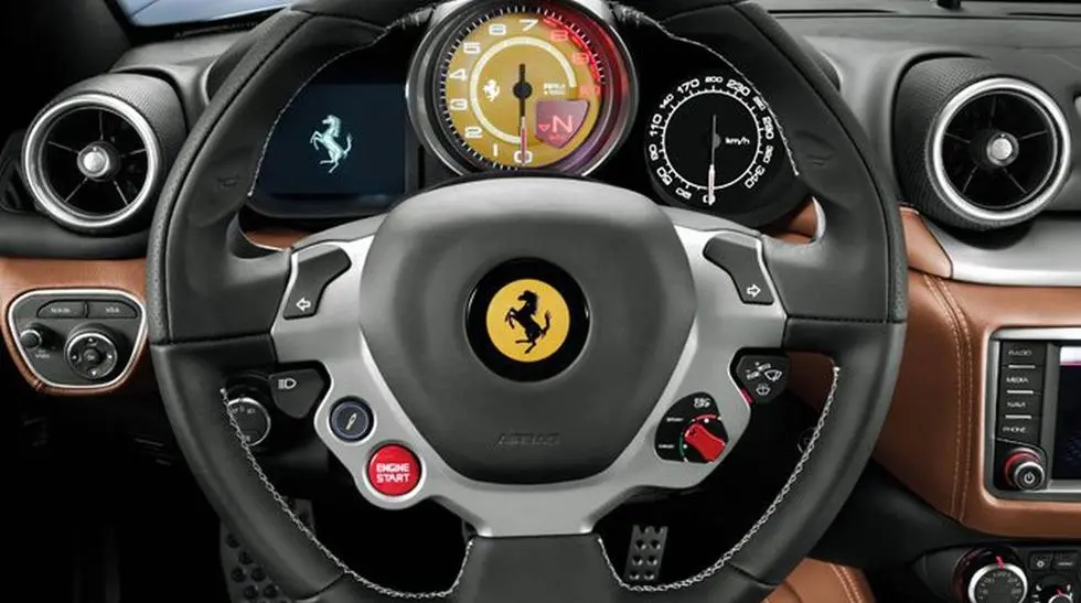 boton de encendido ferrari - Cómo funciona el botón de encendido de un auto