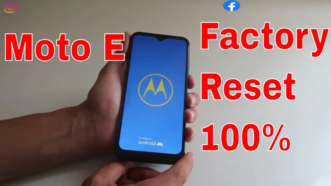Cómo resetear un Moto E Ferrari - Cómo hacer reset de fábrica moto e como resetear un moto e ferrari - Cómo hacer reset de fábrica moto e