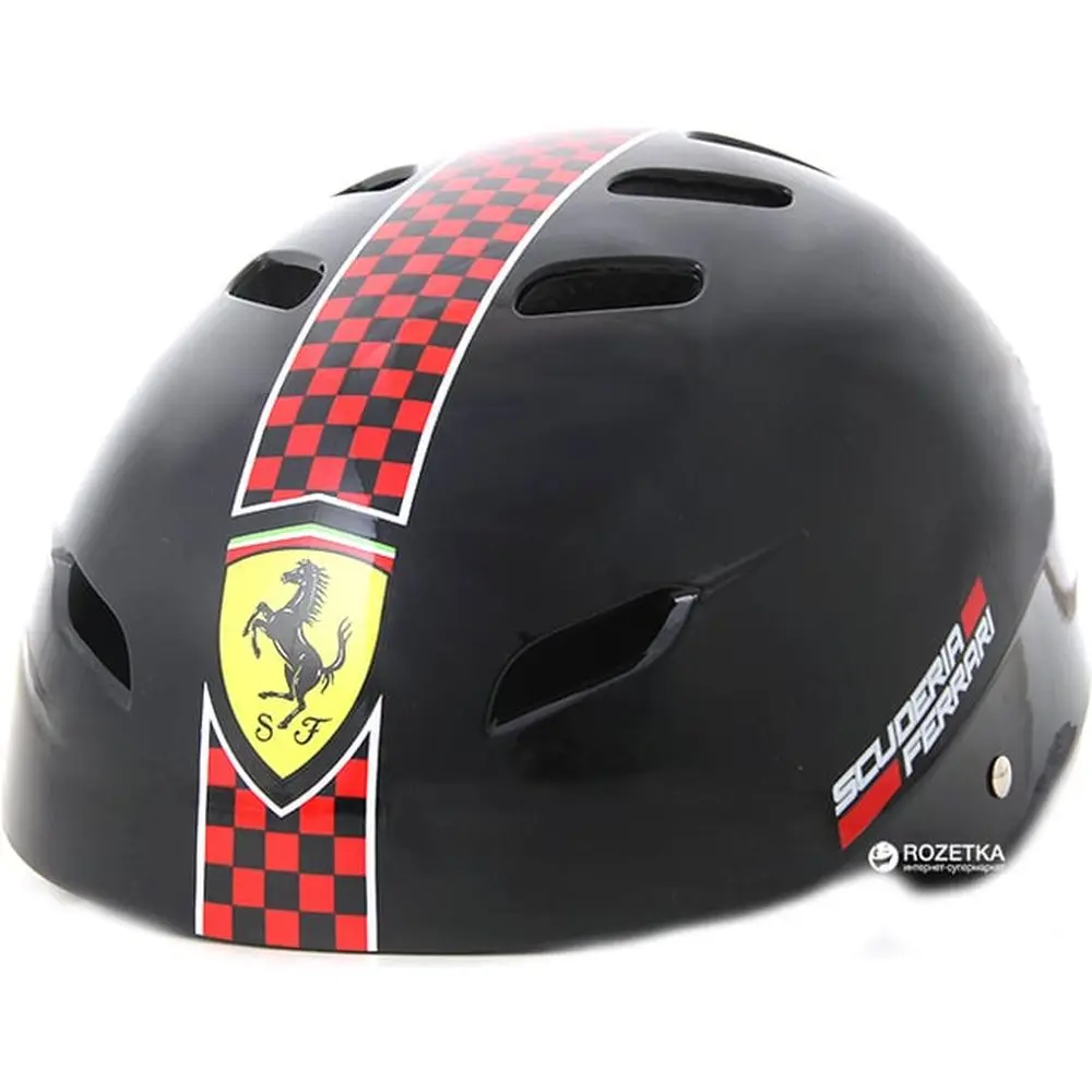 casco de bicicleta ferrari negro - Cómo saber si un casco de bicicleta es bueno