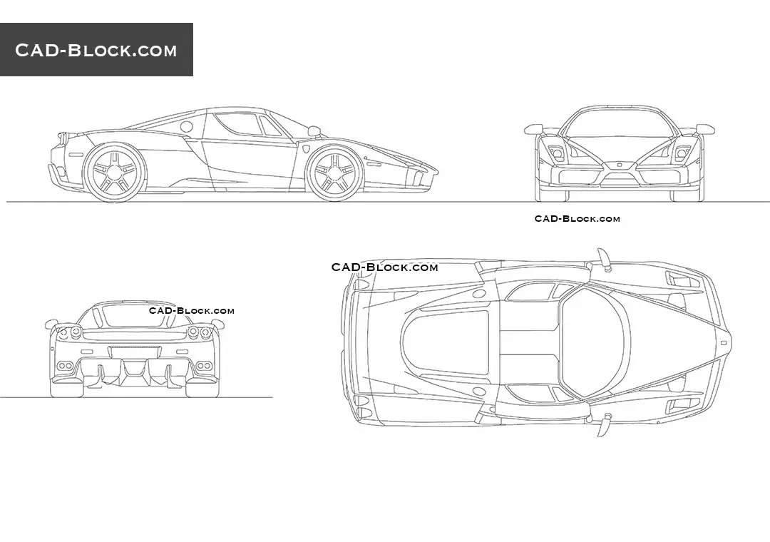 Bloques AutoCAD Ferrari - Cómo se hace un bloque en AutoCAD bloques autocad ferrari - Cómo se hace un bloque en AutoCAD