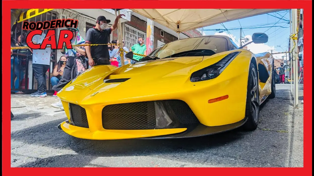 ferrari amarillo de j balvin - Cómo se llama el carro de Blessd