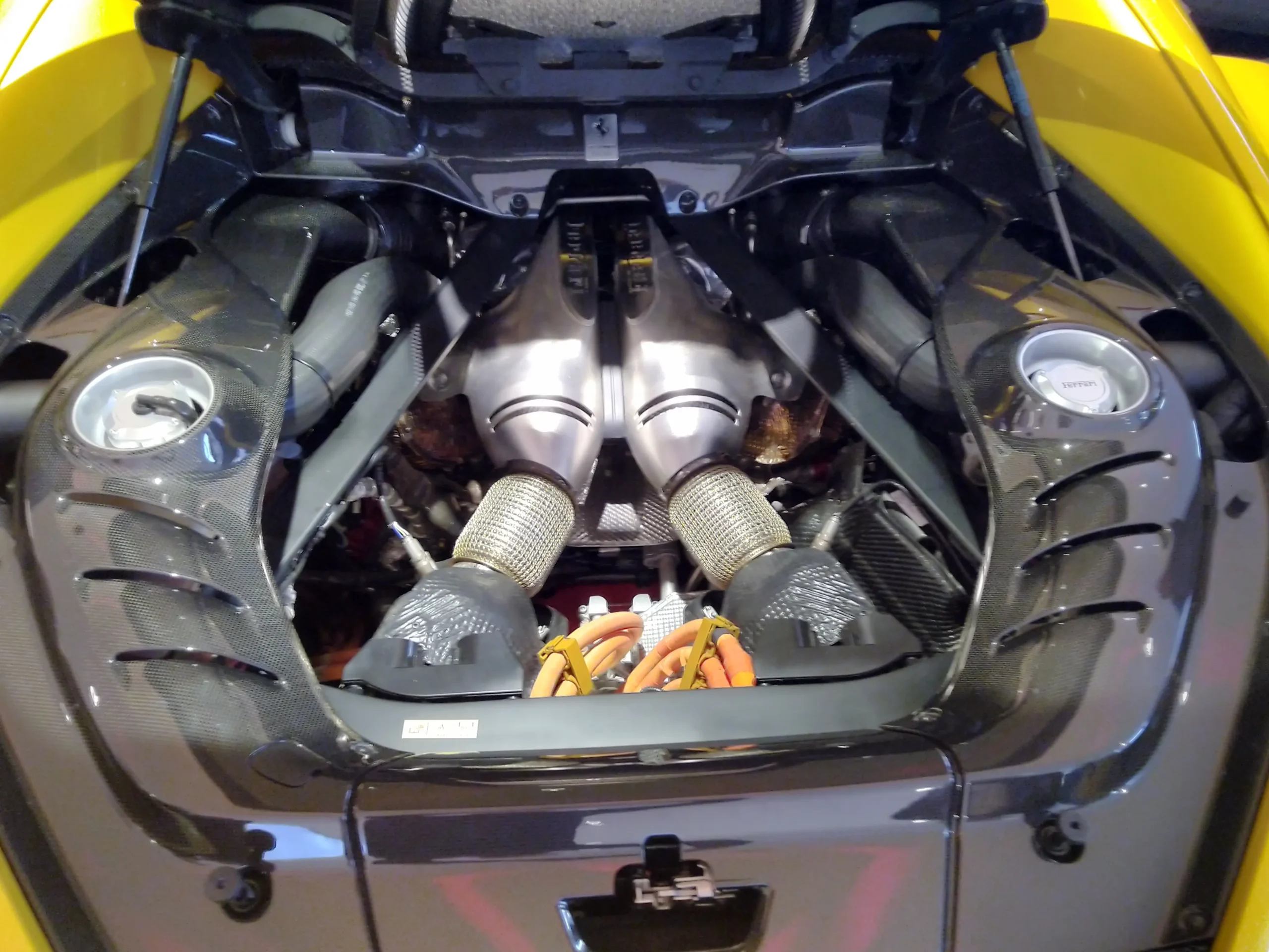 motor a combustion interna ferrari - Cómo se llama el motor de combustión interna