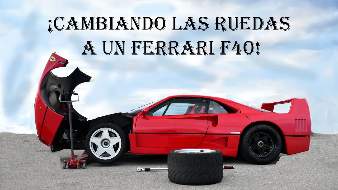 Colocando ruedas a un Ferrari: Un procedimiento paso a paso - Cómo se pone el gato para cambiar una llanta colocando ruedas a ferrari - Cómo se pone el gato para cambiar una llanta