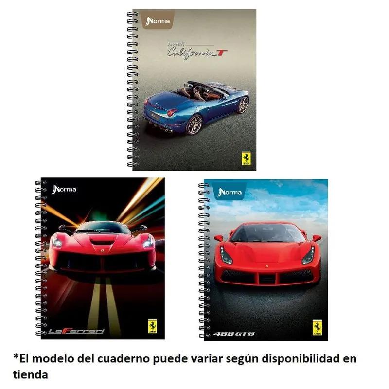 cxuantas hojas trae el cuaderno ferrari chico - Cuál es el tamaño de un cuaderno pequeño