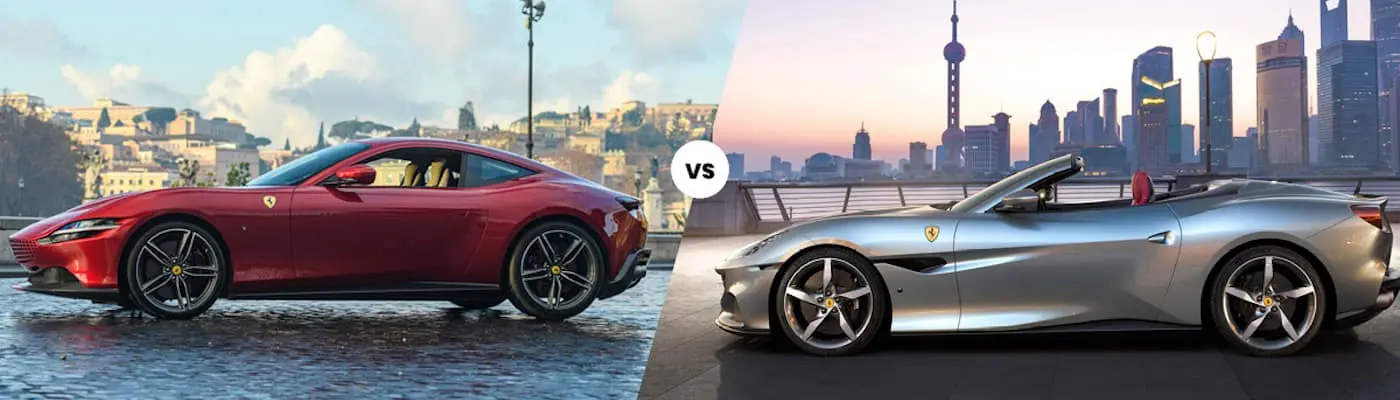 ferrari roma portofino - Cuál es mejor Ferrari Portofino o Ferrari Roma