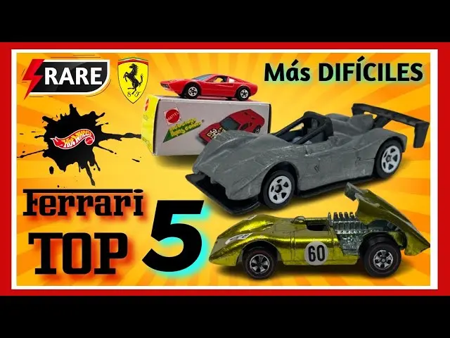 el ferrari mas caro de hot wheels - Cuáles son los Hot Wheels más buscados