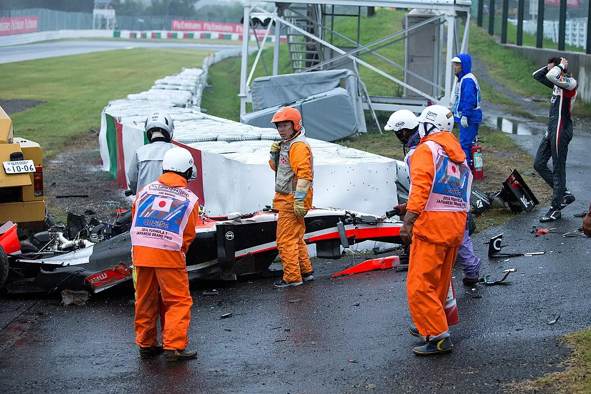 bianchi ferrari - Cuándo fue el accidente de Bianchi