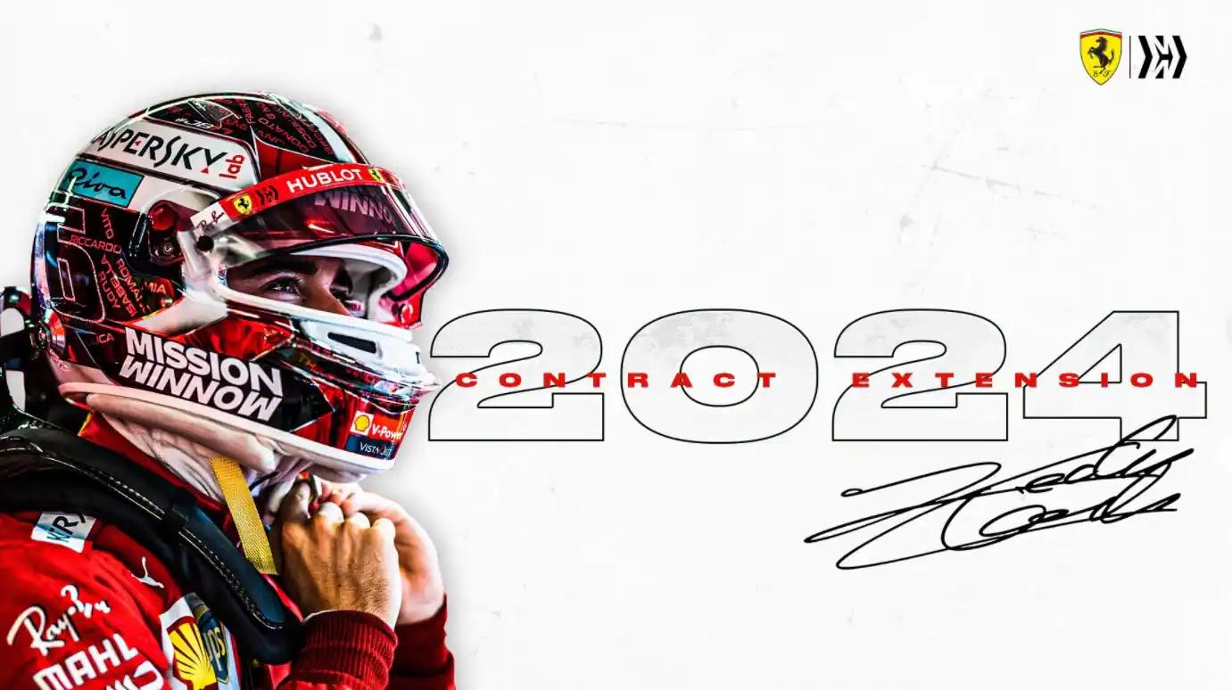 contratto leclerc ferrari - Cuando se termina el contrato de Leclerc con Ferrari