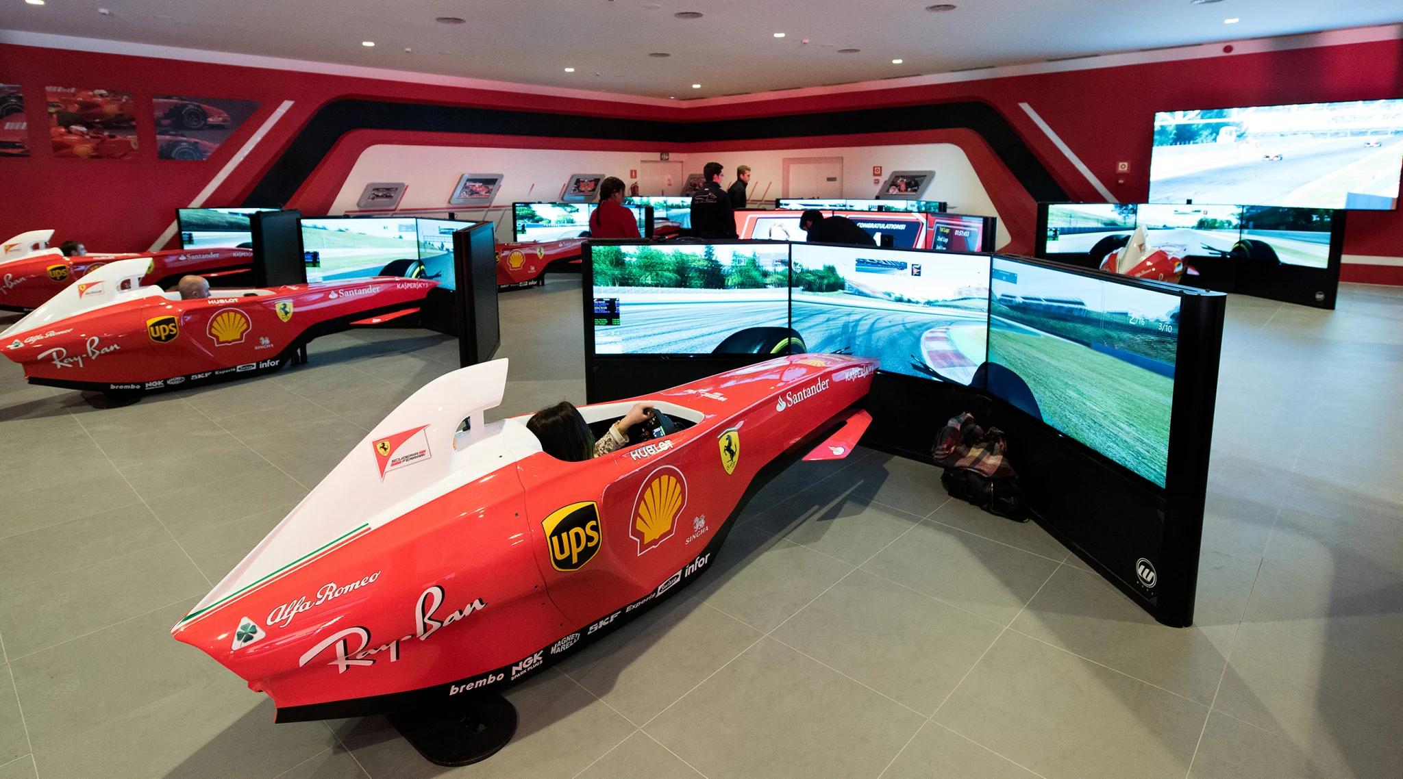 simulador ferrari land - Cuánto cuesta el simulador de Ferrari Land