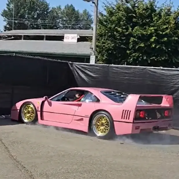 ferrari f40 rosa - Cuánto cuesta un Ferrari F40
