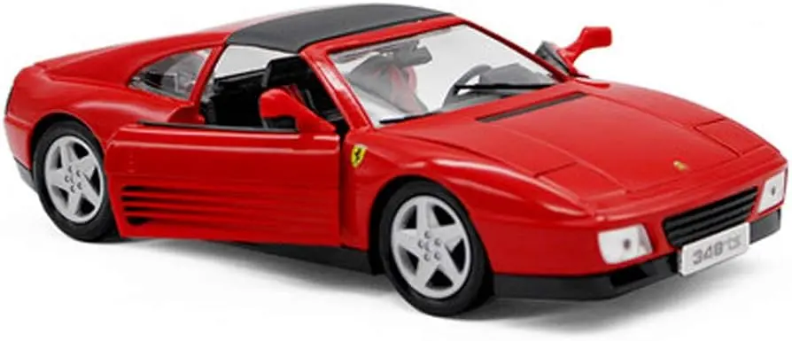 carrito electrico montable para niño ferrari 348 gts - Cuánto dura la batería de un carro eléctrico de juguete