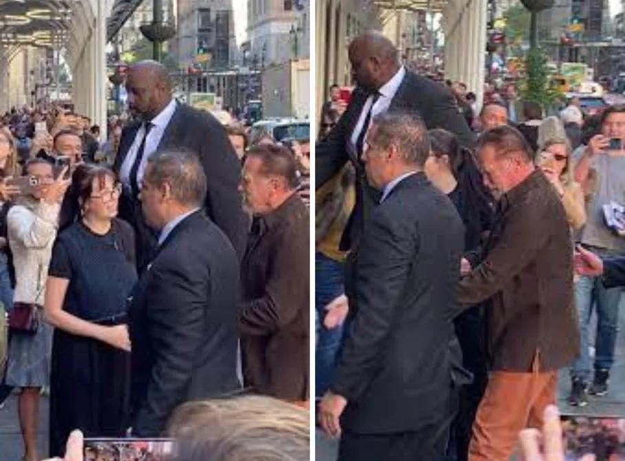 Arnold Schwarzenegger y su pasión por los autos: de los superdeportivos a los vehículos militares - Cuánto mide el escolta de Arnold Schwarzenegger arnold schwarzenegger ferrari - Cuánto mide el escolta de Arnold Schwarzenegger
