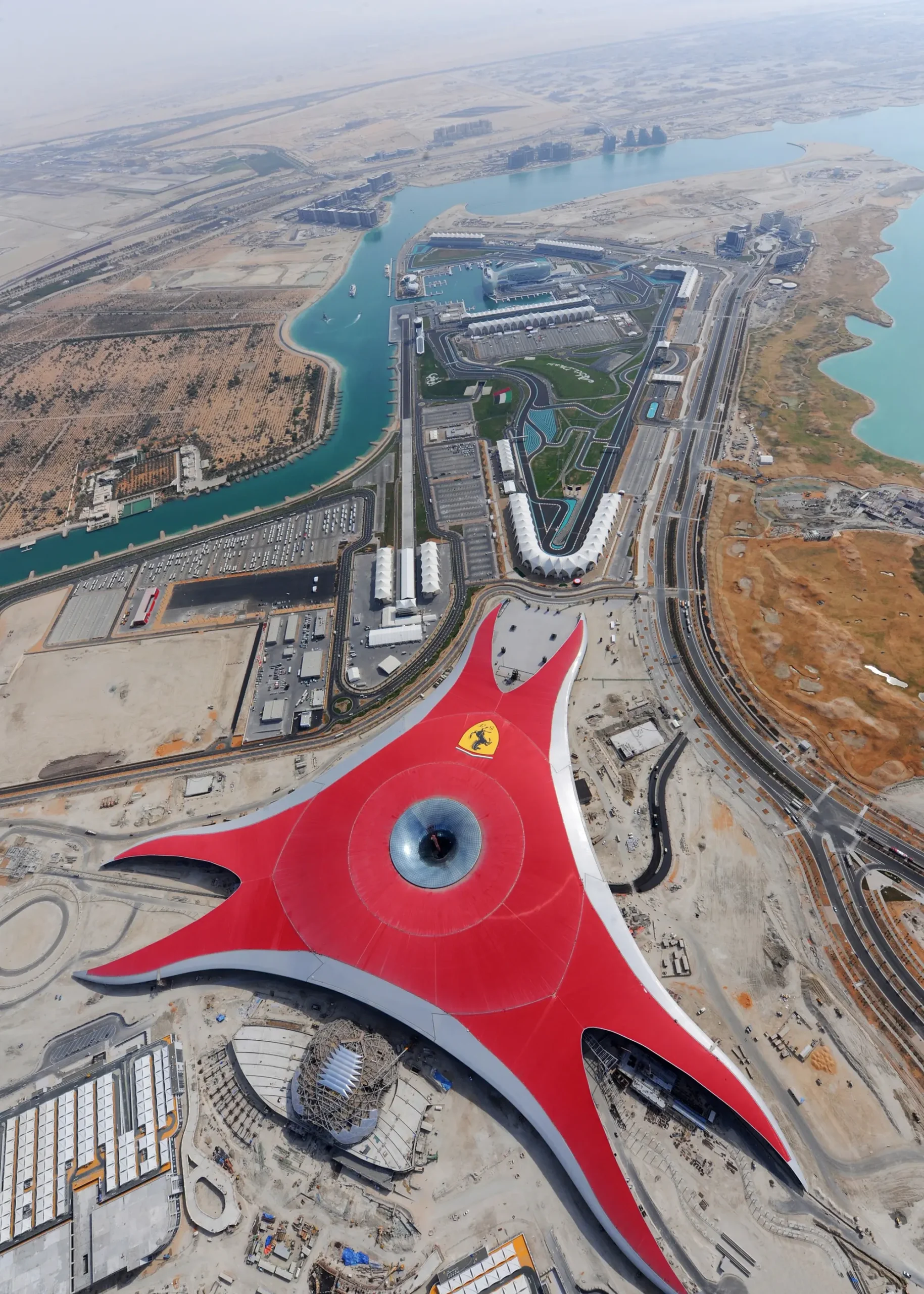 circuito ferrari abu dhabi - Cuánto mide la pista de Abu Dhabi