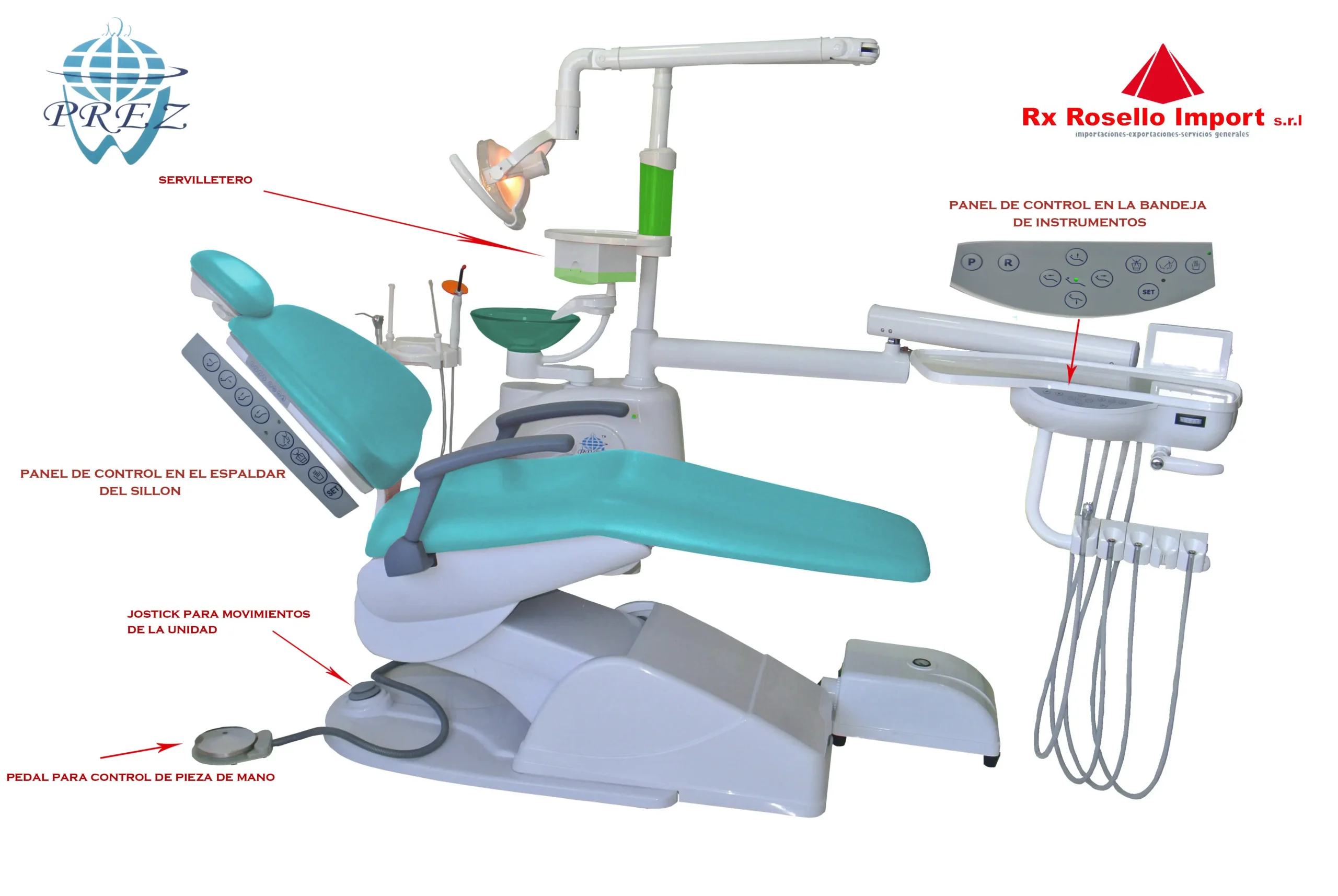 diagrama electrico de un sillon odontologico ferrari - Cuántos watts consume una silla de dentista