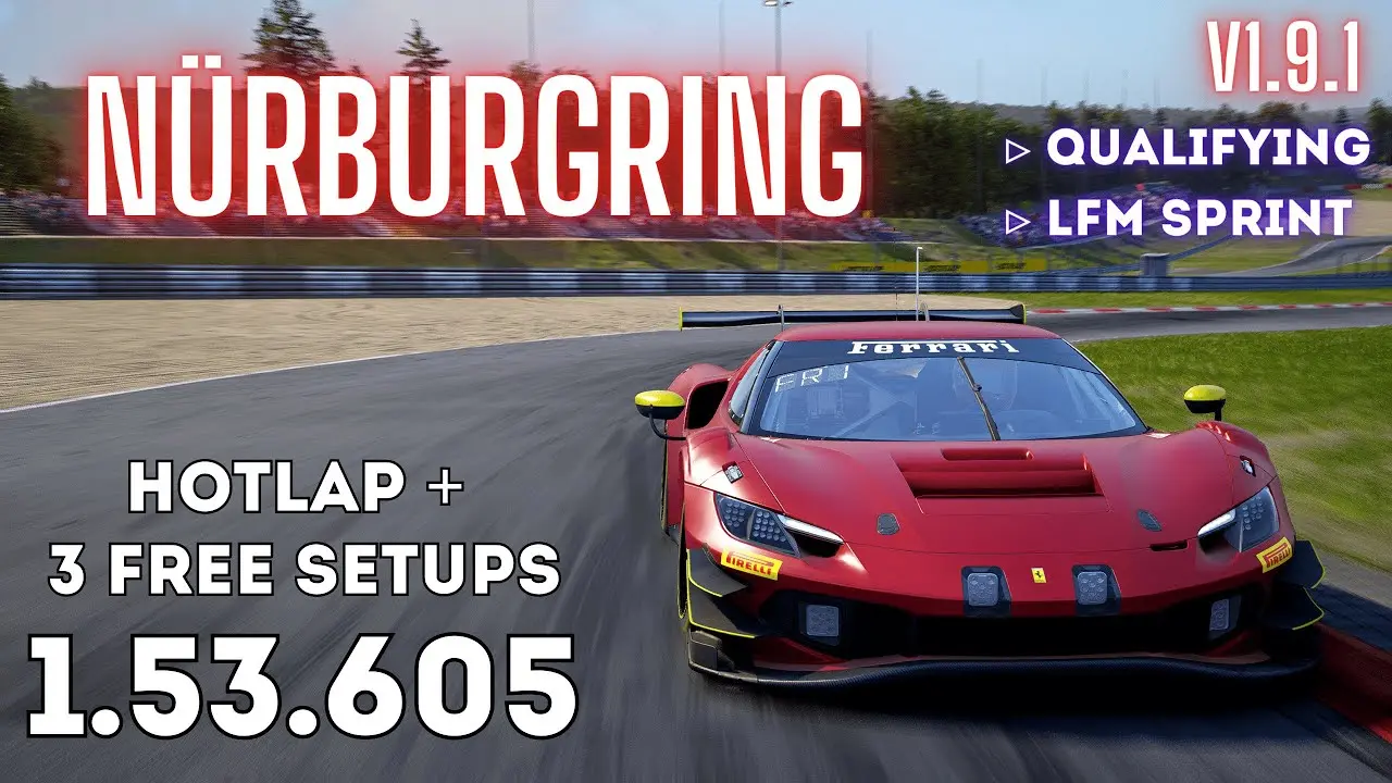 acc ferrari setup nurburgring - Does Assetto Corsa Competizione have the full Nurburgring