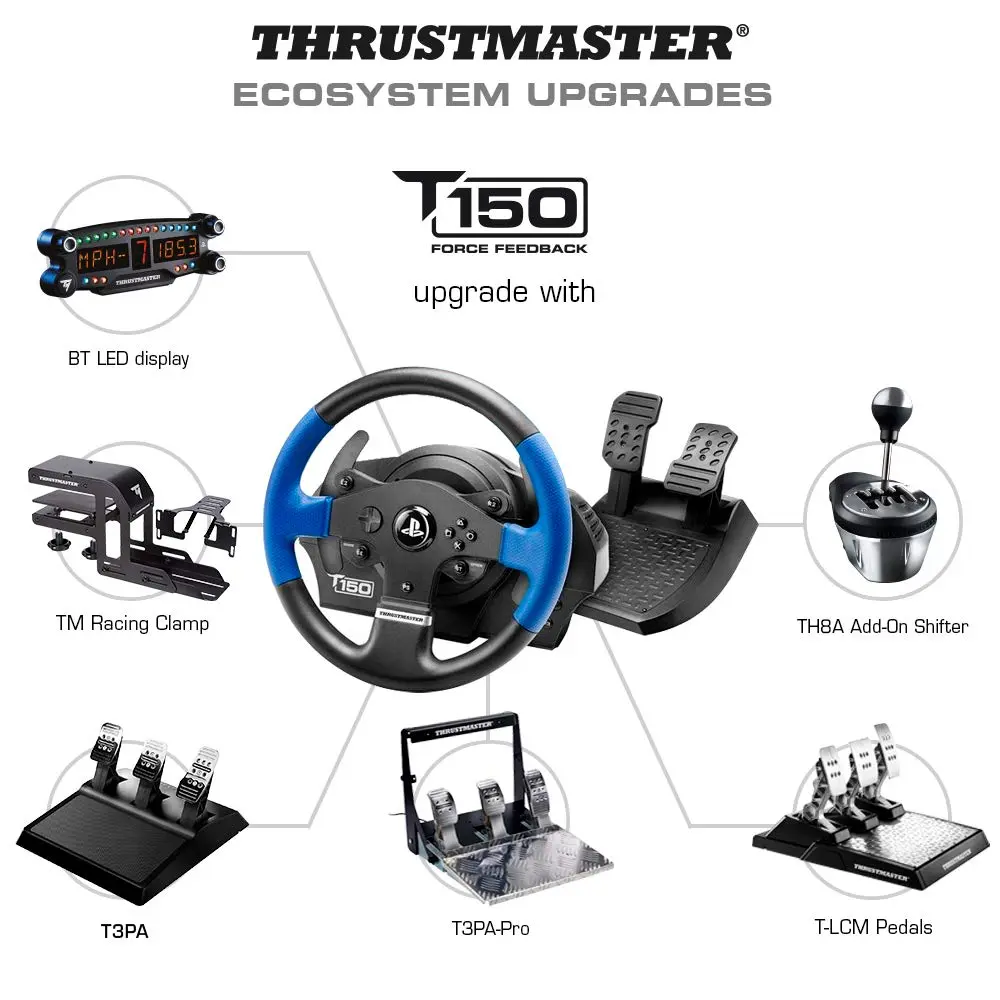 thrustmaster t150 ferrari wheel force feedback - Does Thrustmaster T150 Ferrari have force feedback