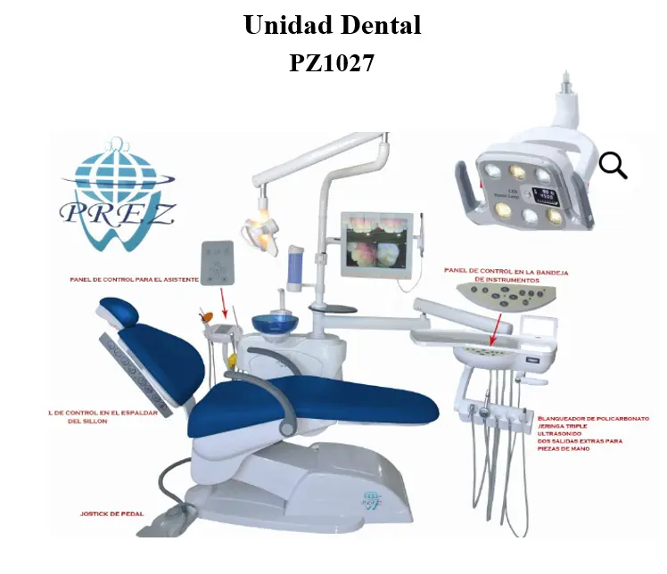 diagrama electrico de un sillon odontologico ferrari - Dónde se enciende el sillón dental
