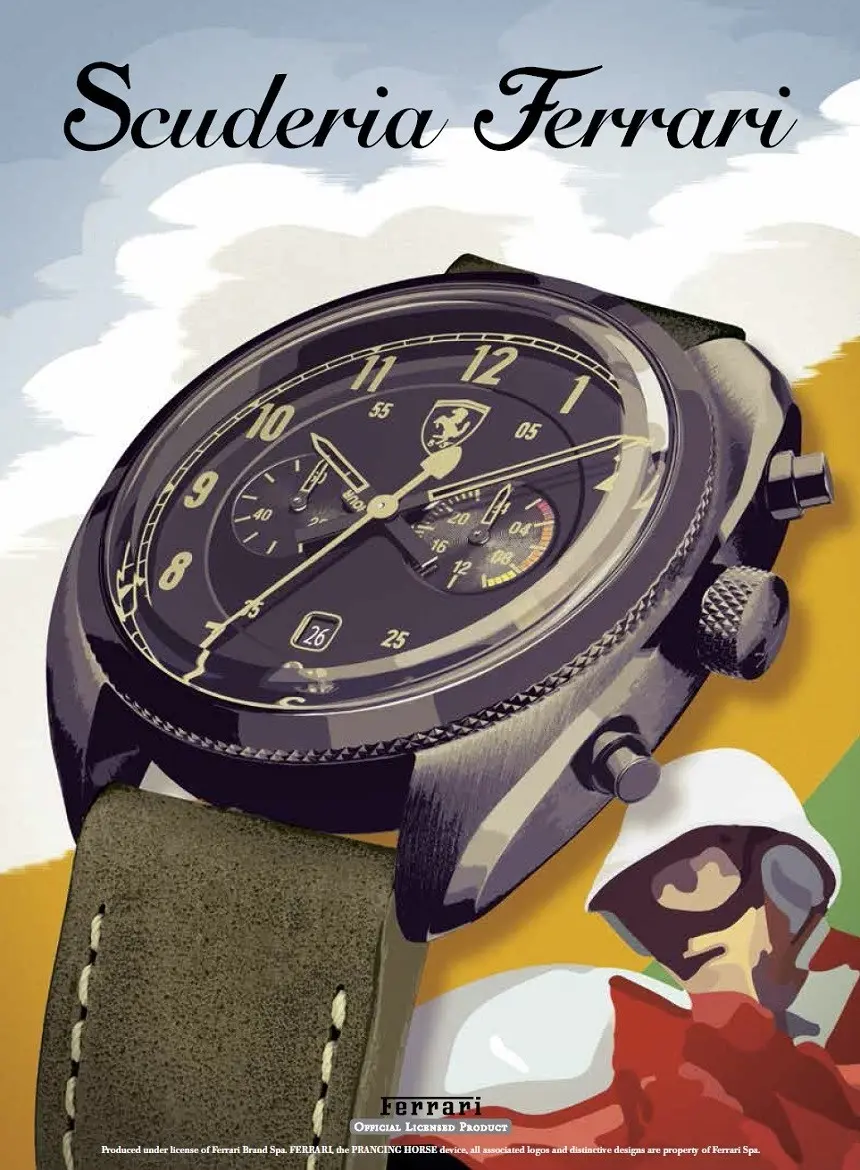 ferrari watches logo - How can you tell if a Ferrari watch is real