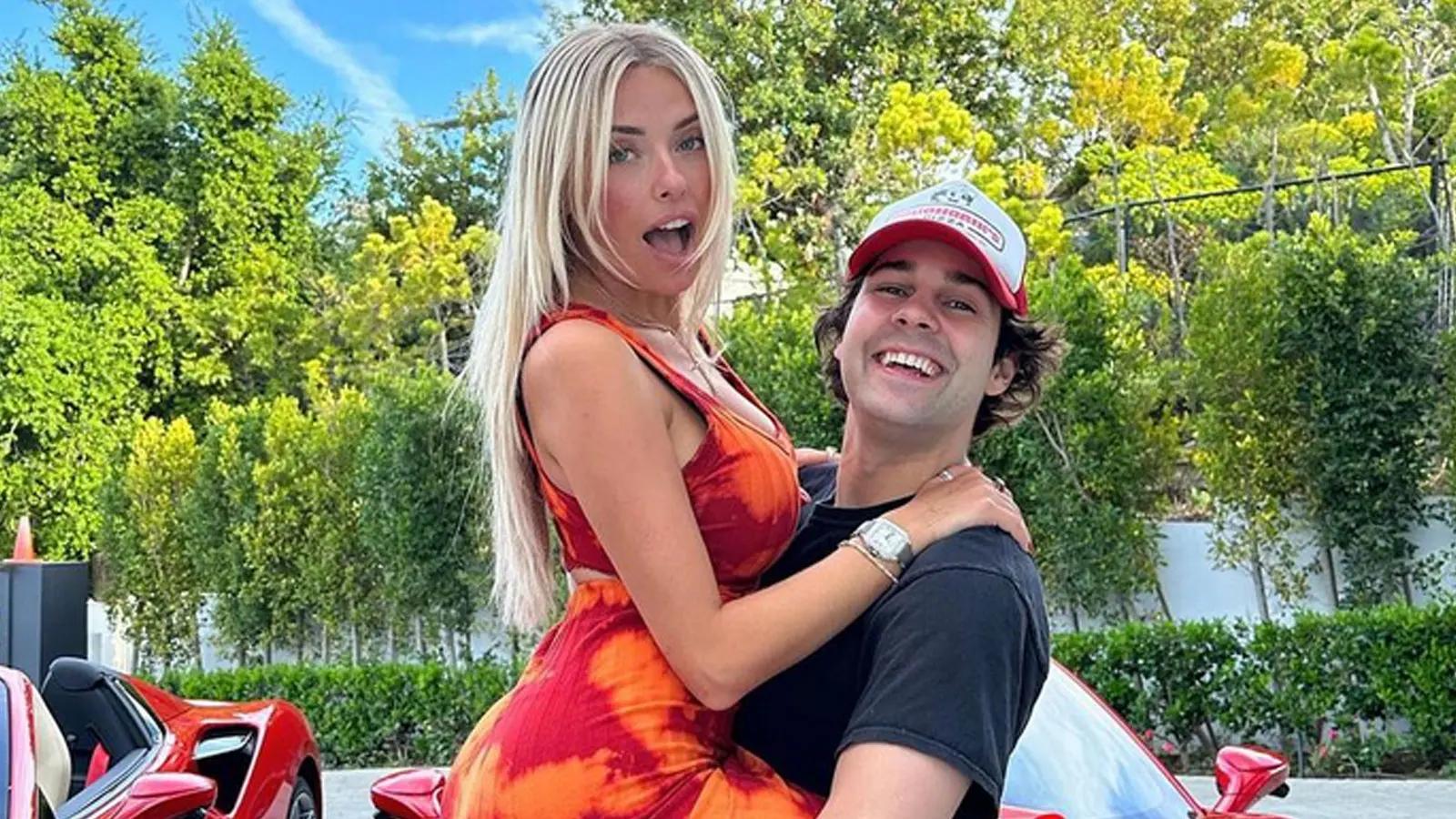 david dobrik ferrari cost - How many cars has David Dobrik gifted