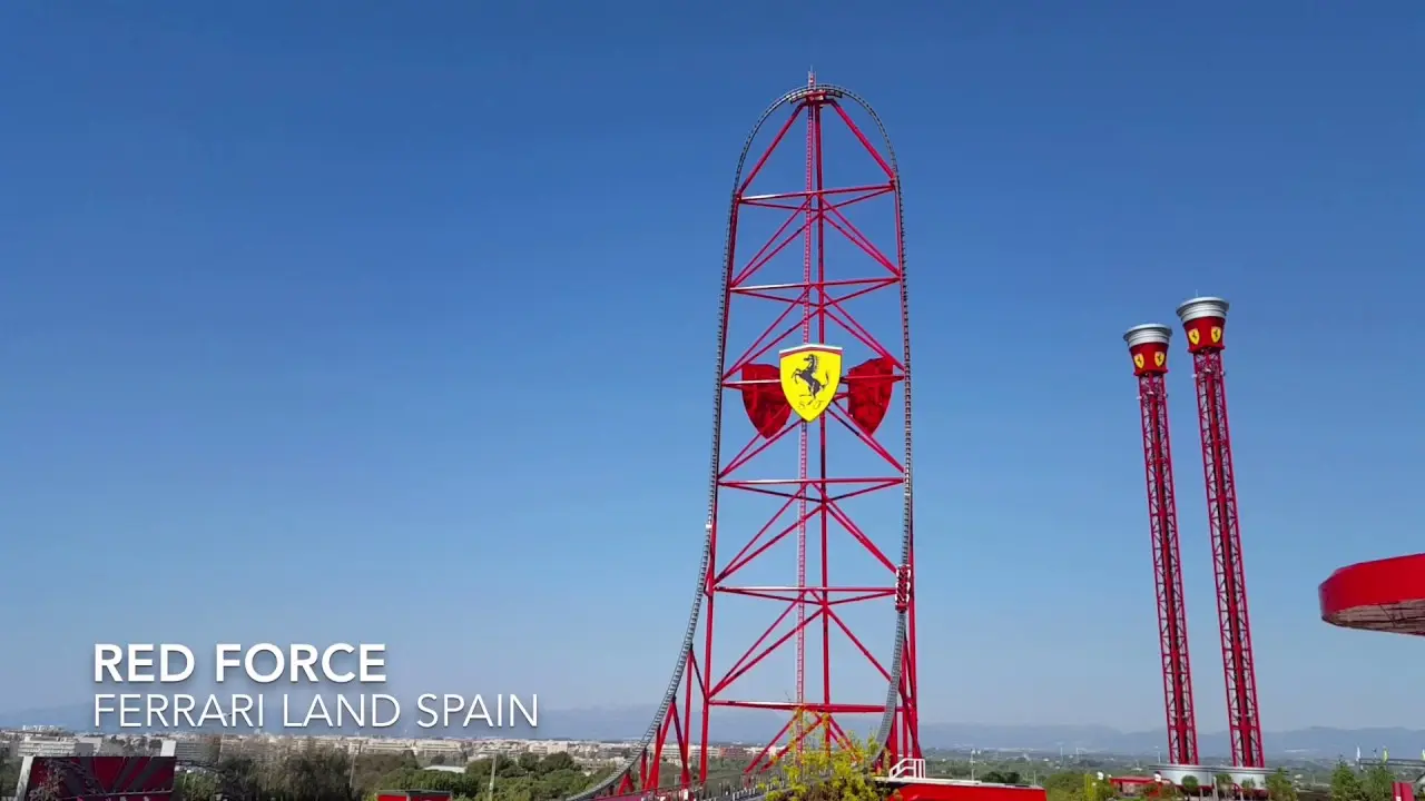 ferrari world red force - How much did Red Force cost