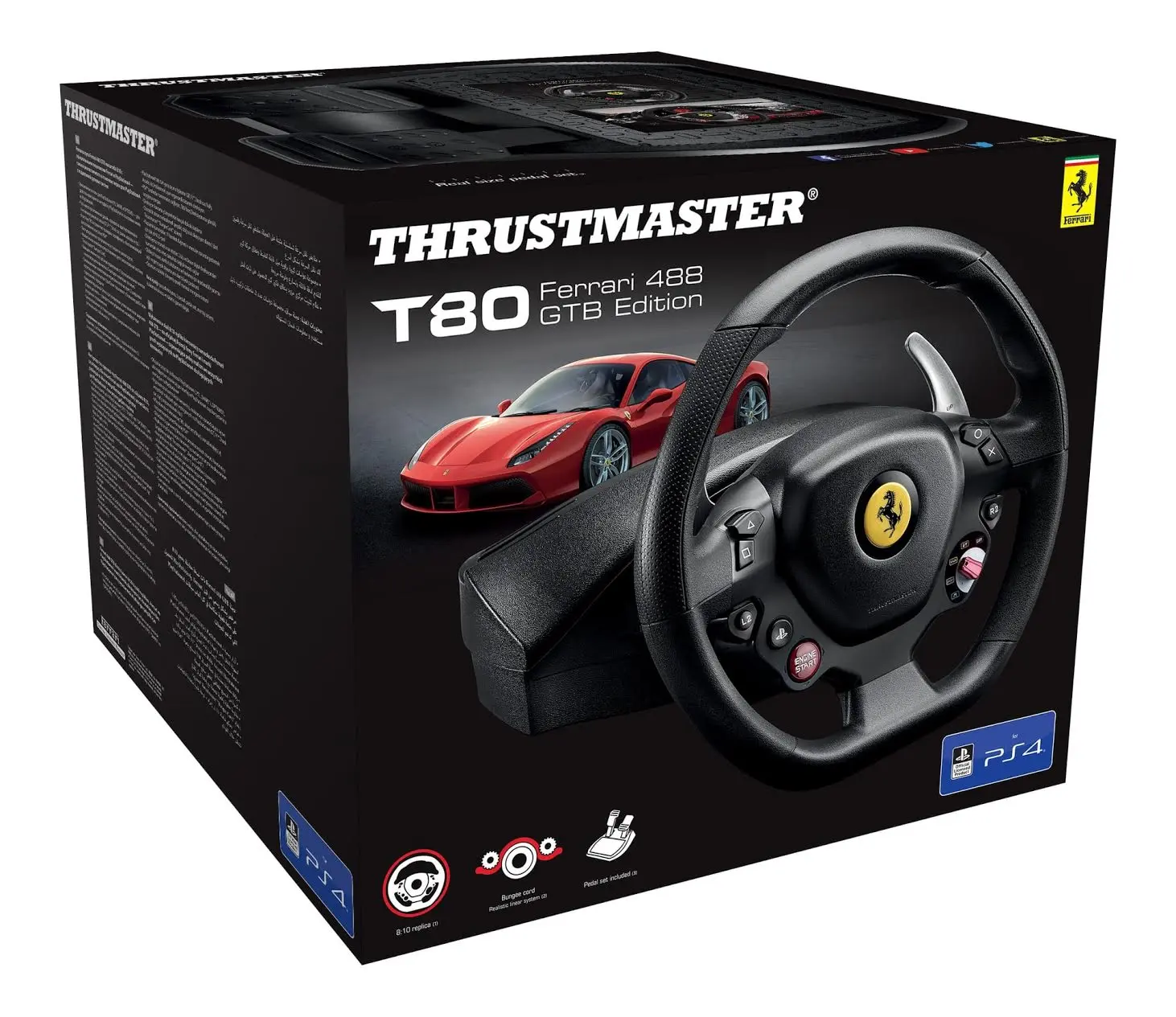 thrustmaster t80 ferrari 488 gtb edition review - Is Thrustmaster T80 Ferrari 488 GTB Edition compatible with PS5