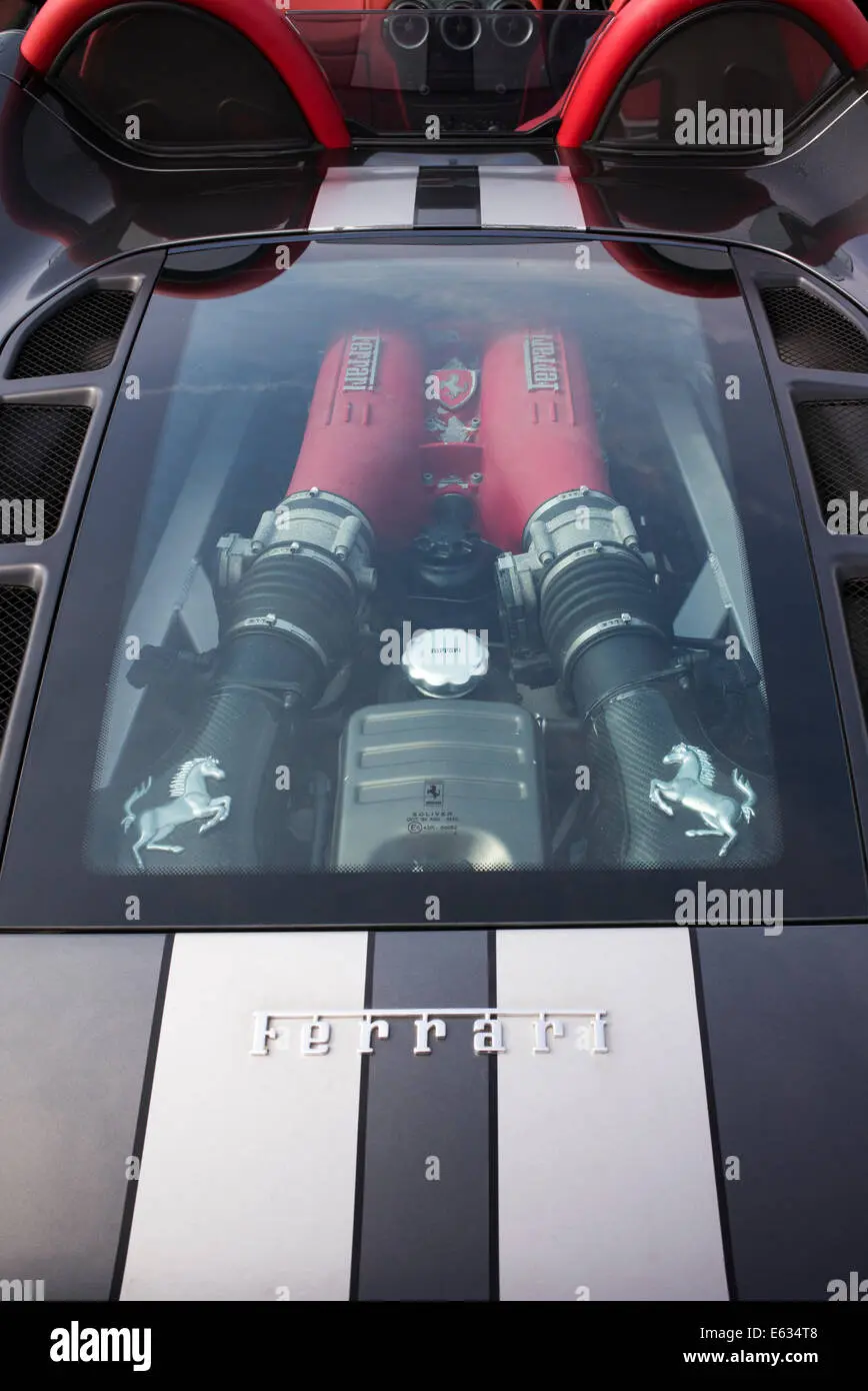 ferrari motor delantero parte de atras - Por qué los carros tienen el motor adelante