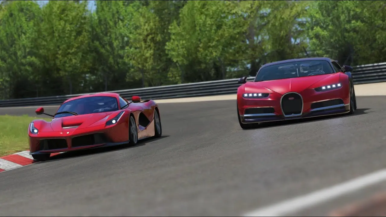 carrera de bugatti vs ferrari - Puede un Ferrari vencer a un Bugatti
