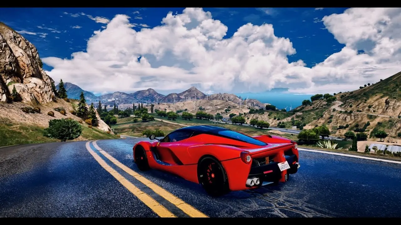 gta v redux ferrari - Qué es GTA 5 Redux
