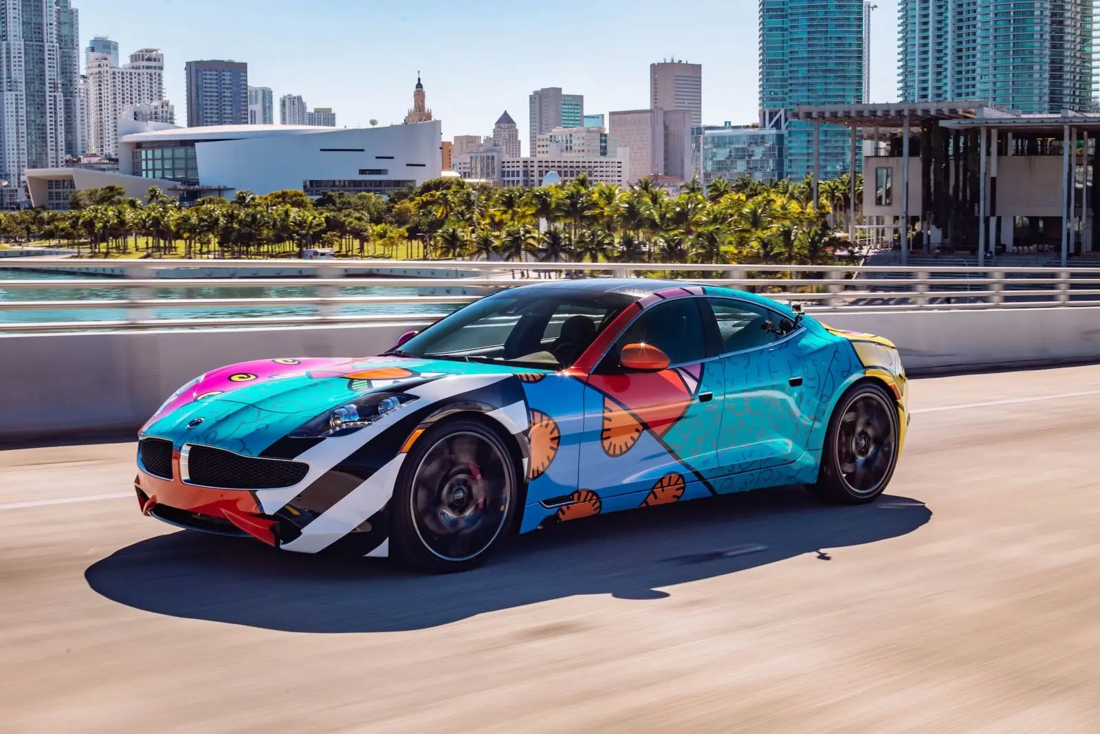 britto painted ferrari - Qué es la tecnica Brito