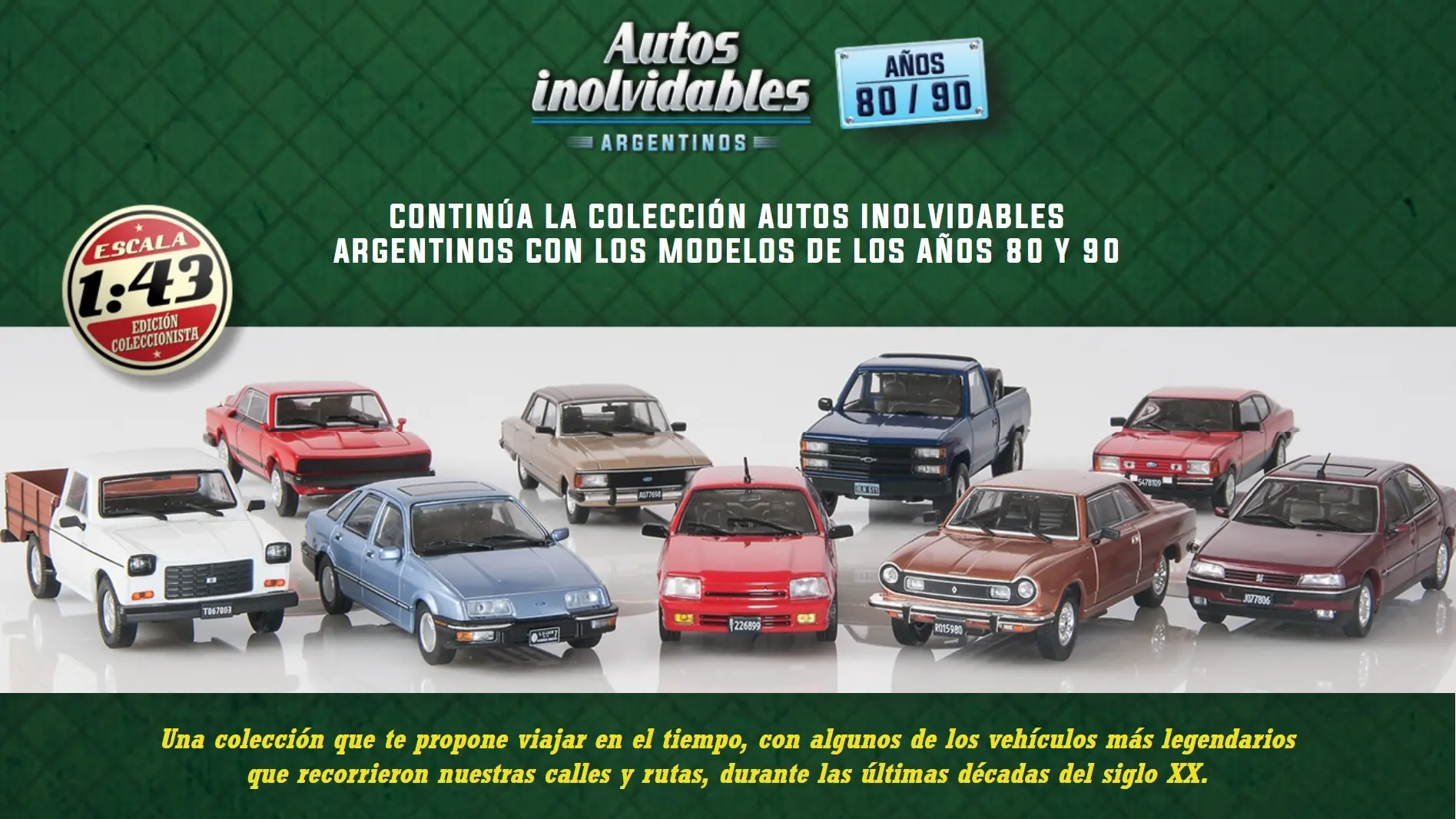 coleccion de ferraris chevere en argentina - Qué escala son los autos inolvidables