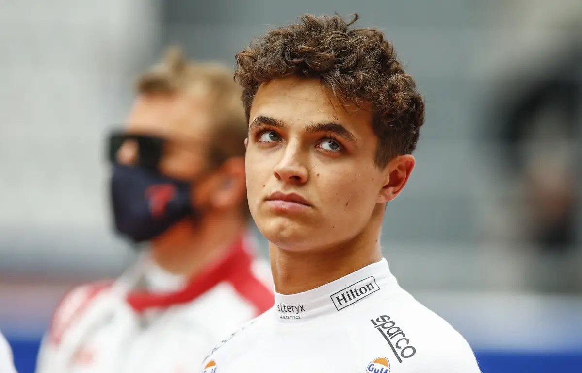 lando ferrari - Qué le pasó a Lando Norris hoy