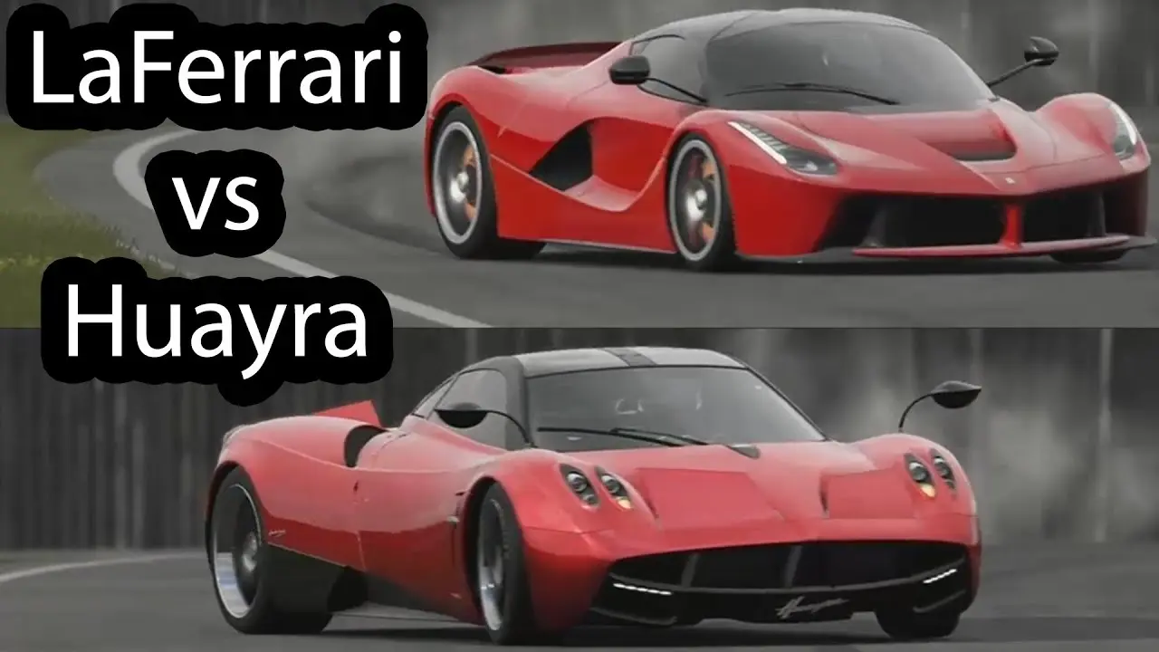 ferrari autos vs pagani huaira - Qué motor tiene un Pagani Huayra