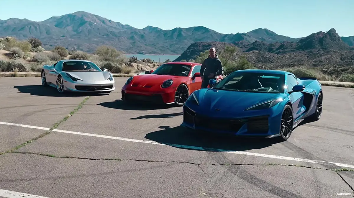corvette vs ferrari top gear - Qué motor trae el nuevo Corvette