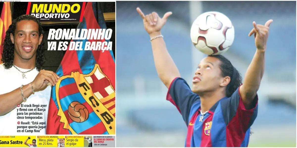ronaldinho ferrari - Qué presidente trajo a Ronaldinho