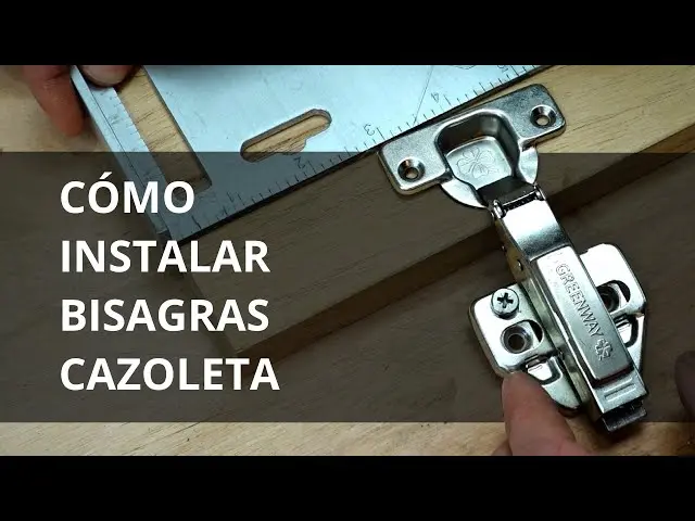 bisagras cazoleta ferrari colocacion - Qué profundidad tienen las bisagras de cazoleta