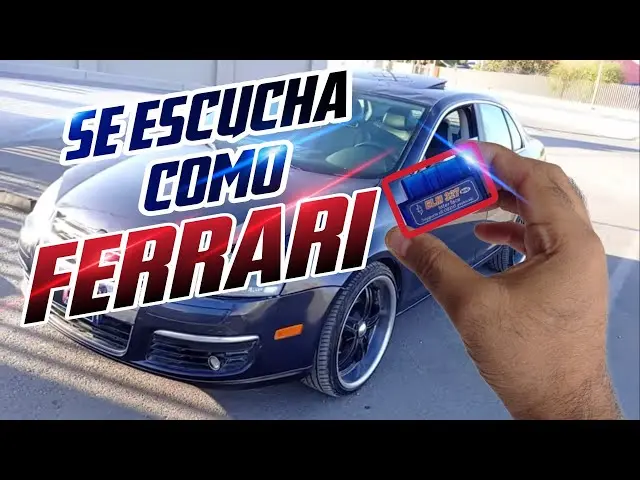 como hacer que un auto suene como ferrari - Qué se necesita para tener un buen sonido en el carro