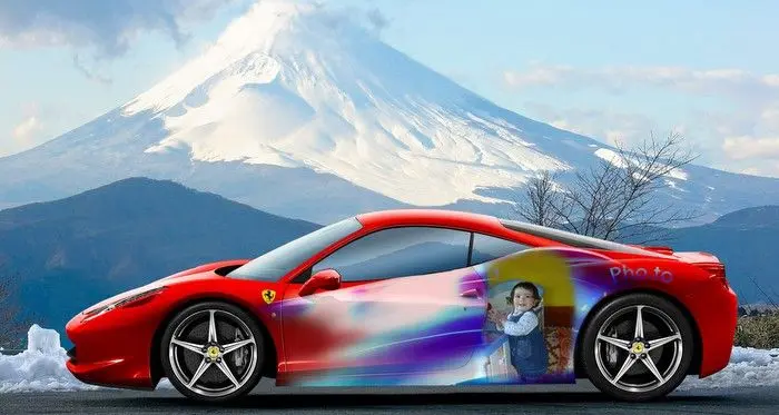 como editar y colocarte al lado de una ferrari - Que se puede mejorar en un carro
