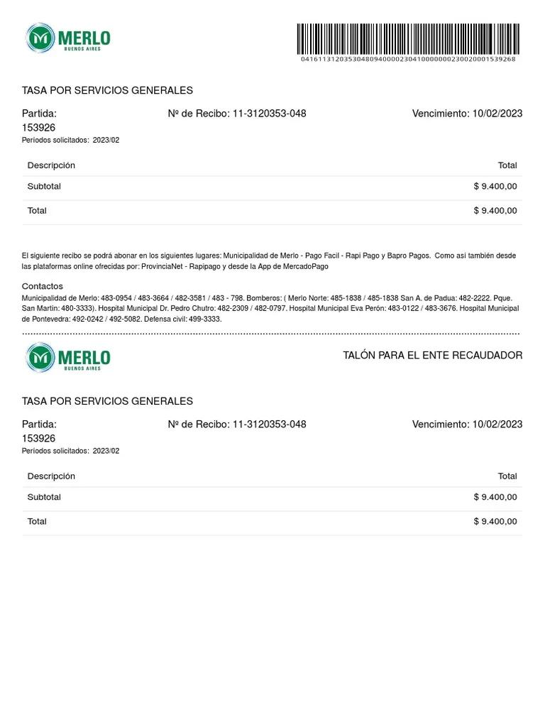 bapro pagos ferrari merlo - Que se puede pagar en el Bapro