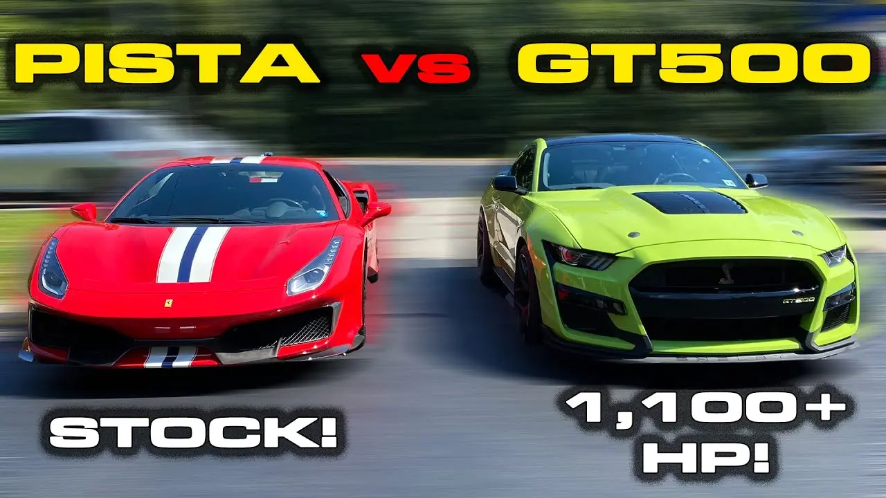 mustang gt vs ferrari - Qué velocidad alcanza el Mustang GT