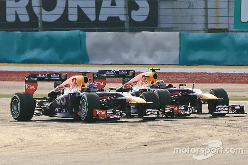 webber ferrari - Quién era compañero de Vettel en Red Bull