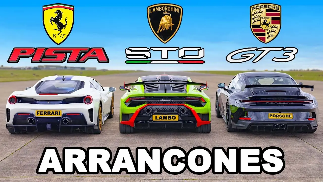 carrera de superdeportivos vs ferrari - Todos los Ferrari son superdeportivos