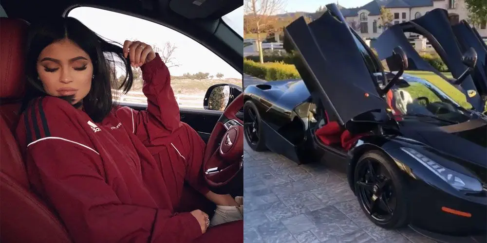 ferrari kylie jenner travis scott - What car does Kylie Jenner has