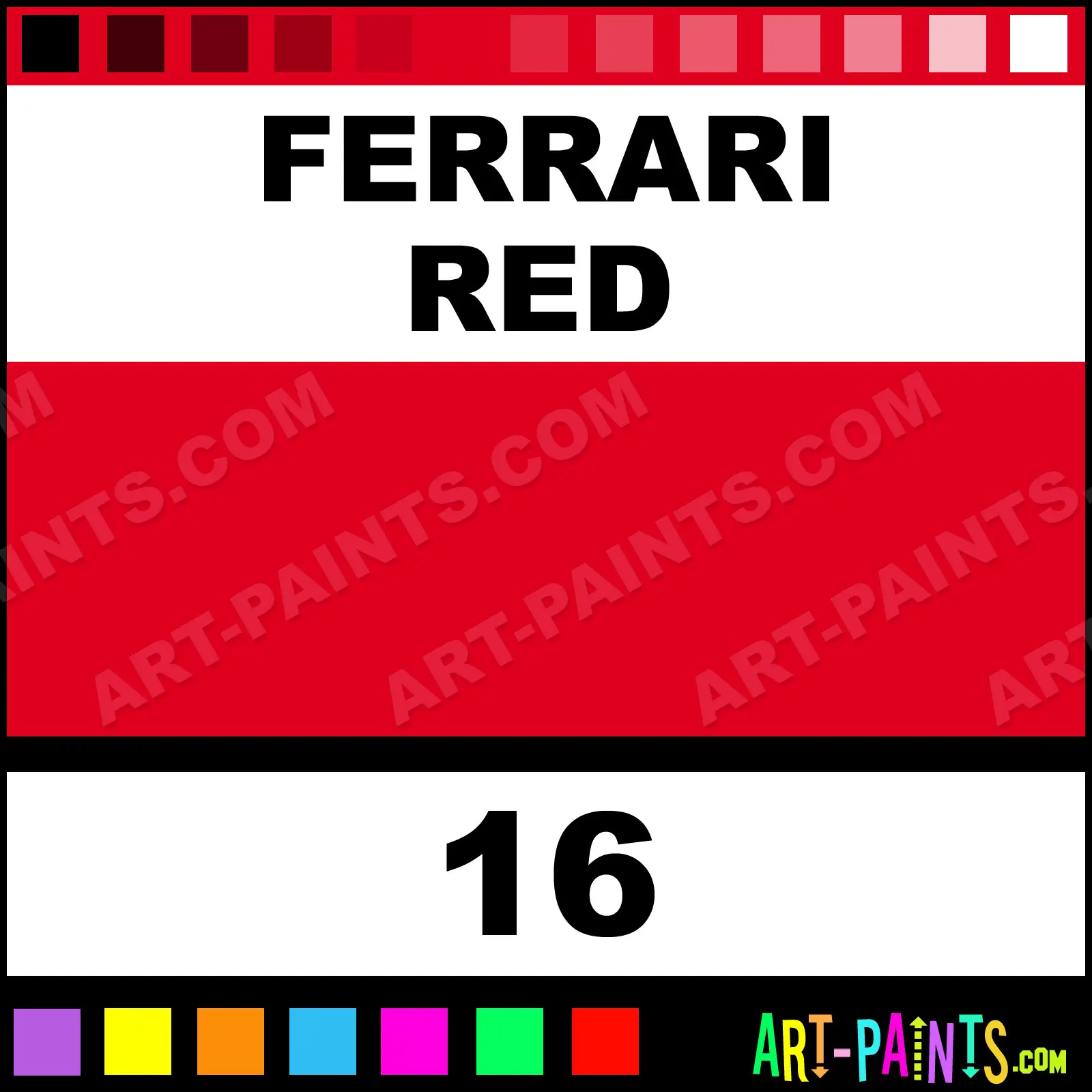 ferrari red colour code - What color is d40000