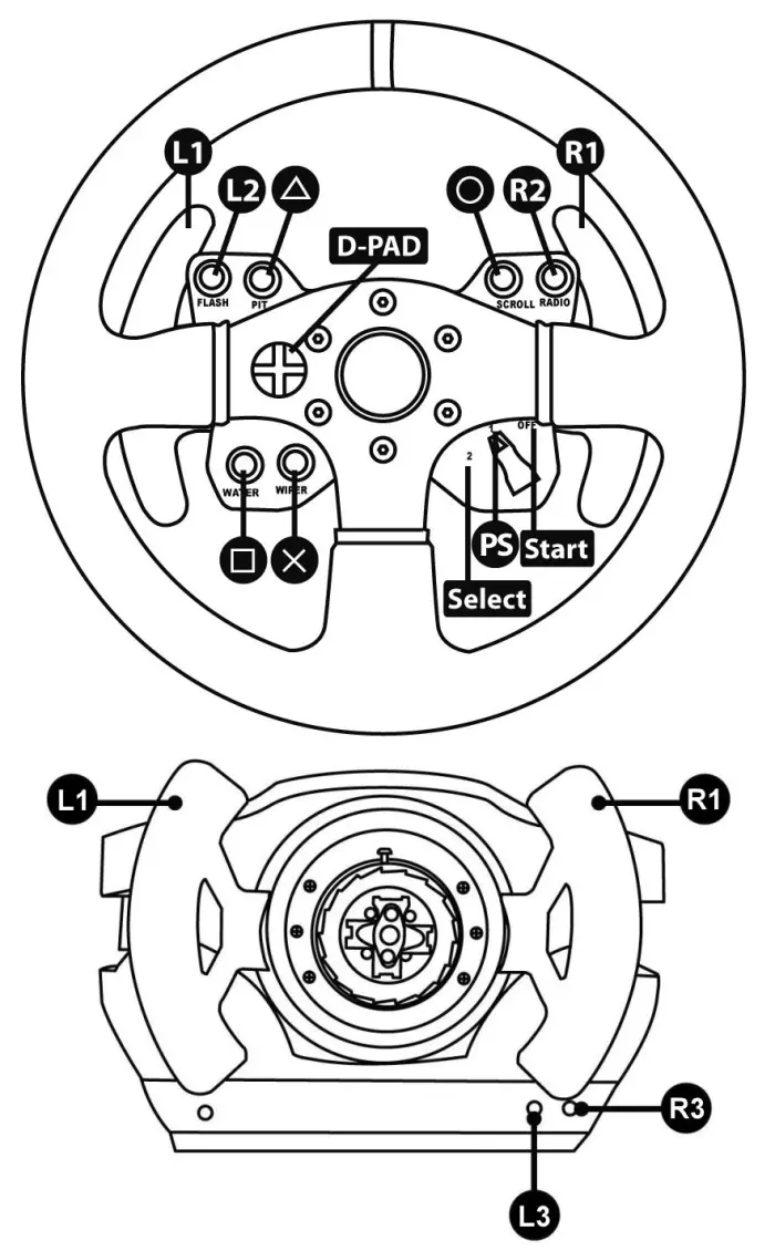thrustmaster ferrari 458 mode button - What does the mode button do on the Thrustmaster T150