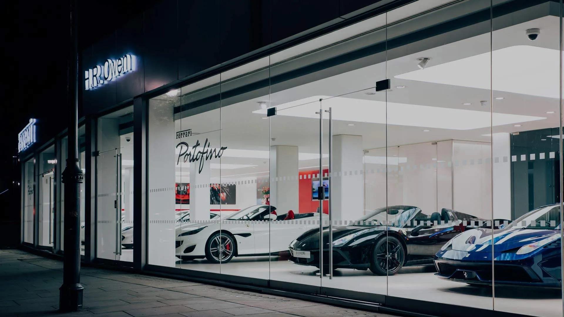 ferrari dealership london - What is the largest car franchise in the UK