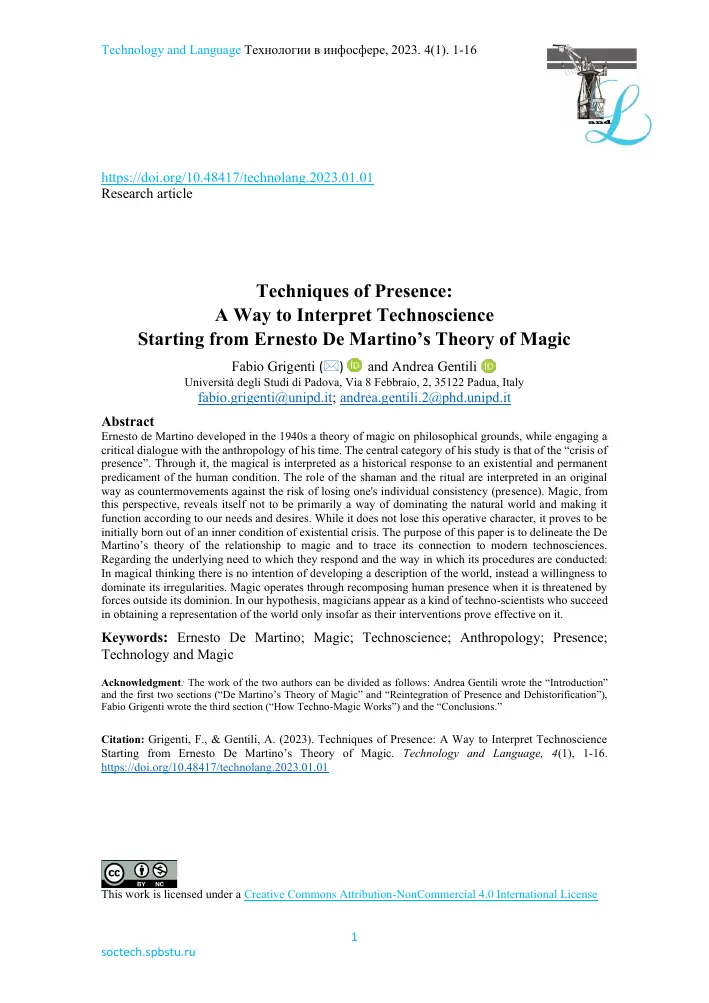 De Martino y el giro ontológico en Ferrari - What is the ontological turn theory de martino and ontological turn ferrari - What is the ontological turn theory