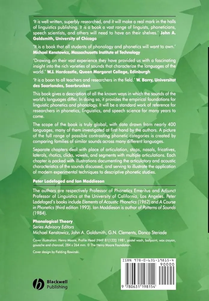 Patrones de sonidos: Ian Maddieson & Sandra Ferrari Disner - What is the pattern of sounds ian maddieson & sandra ferrari disner patterns of sounds - What is the pattern of sounds