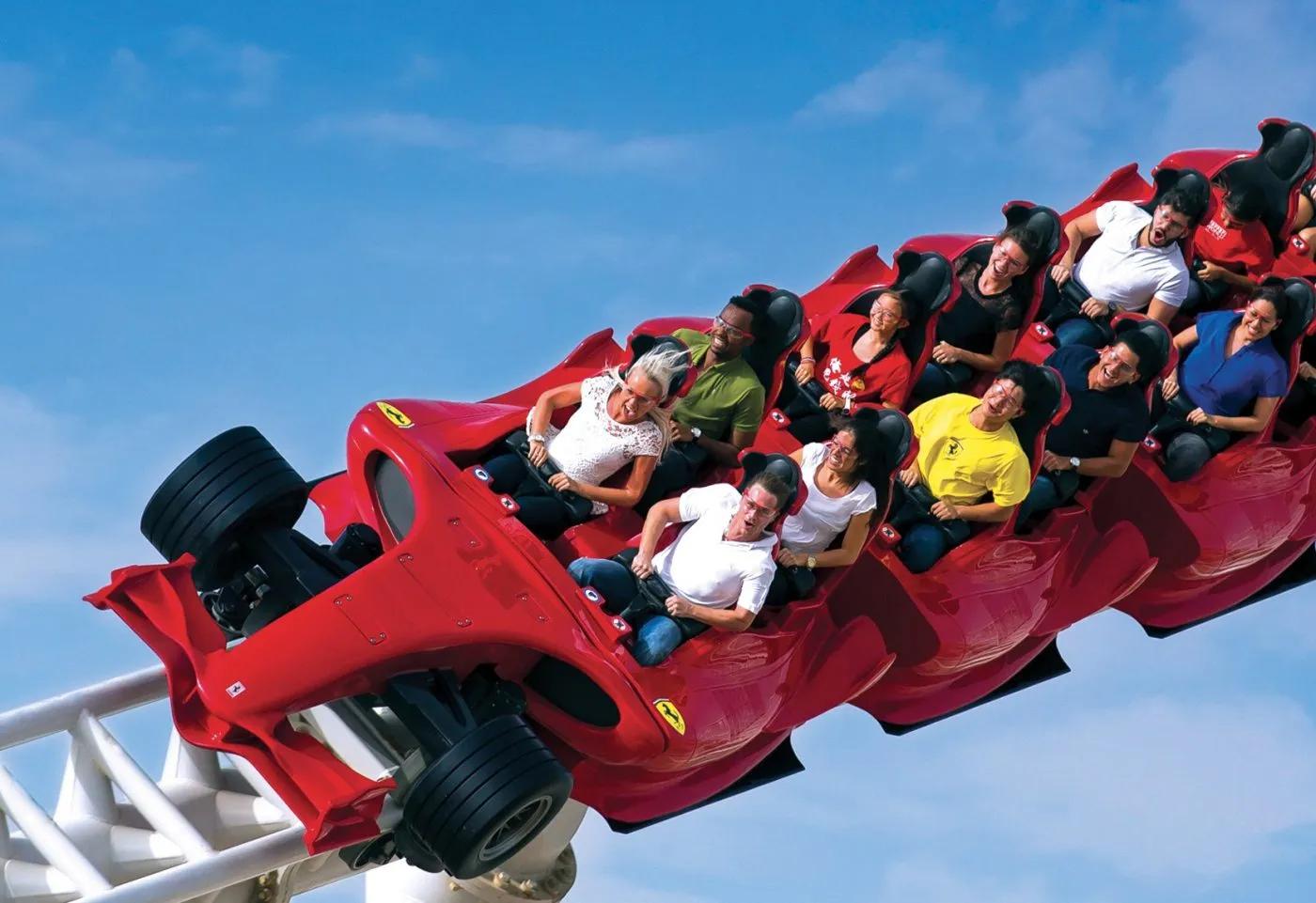ferrari world roller coaster - What is the scariest roller coaster in the UAE