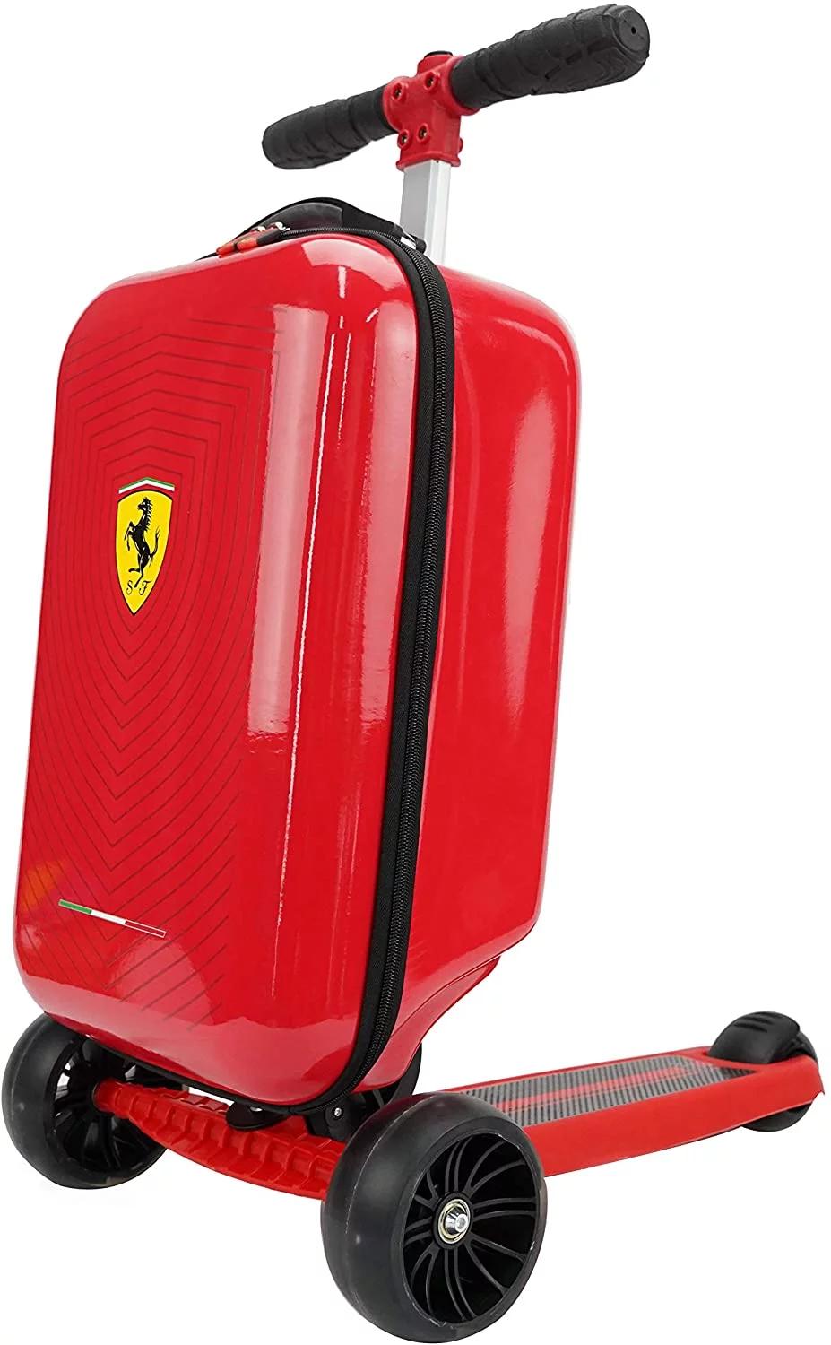 ferrari scooter luggage - What is the weight limit for scooter luggage for adults