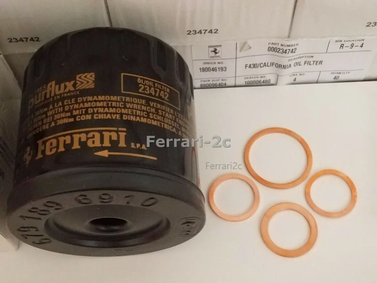 ferrari f430 oil filter - What kind of oil does a Ferrari F430 take